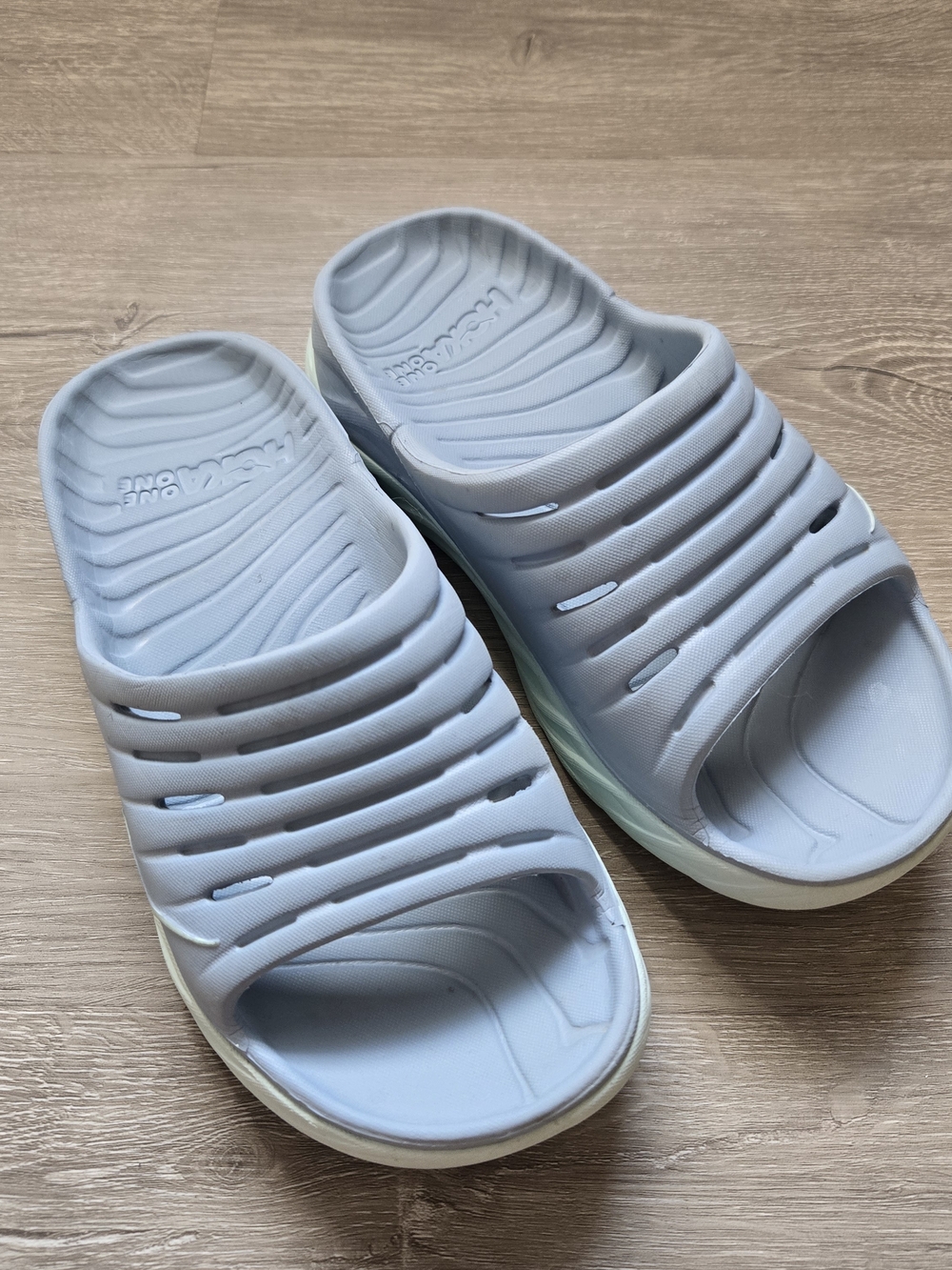 HOKA Women's Blue Slide Sandals - Comfortable Lightweight Footwear